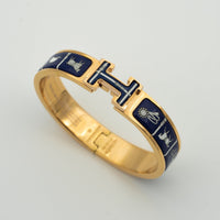 [LOXURA]H BRACELET BLUE CERAMIC