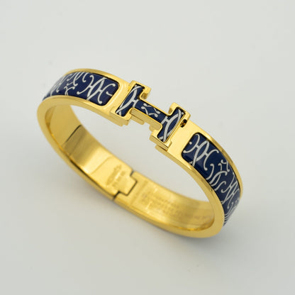 [LOXURA]H BRACELET BLACK MULTICOLOR