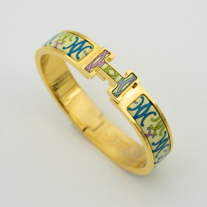 [LOXURA]H BRACELET BEIGE MULTICOLOR