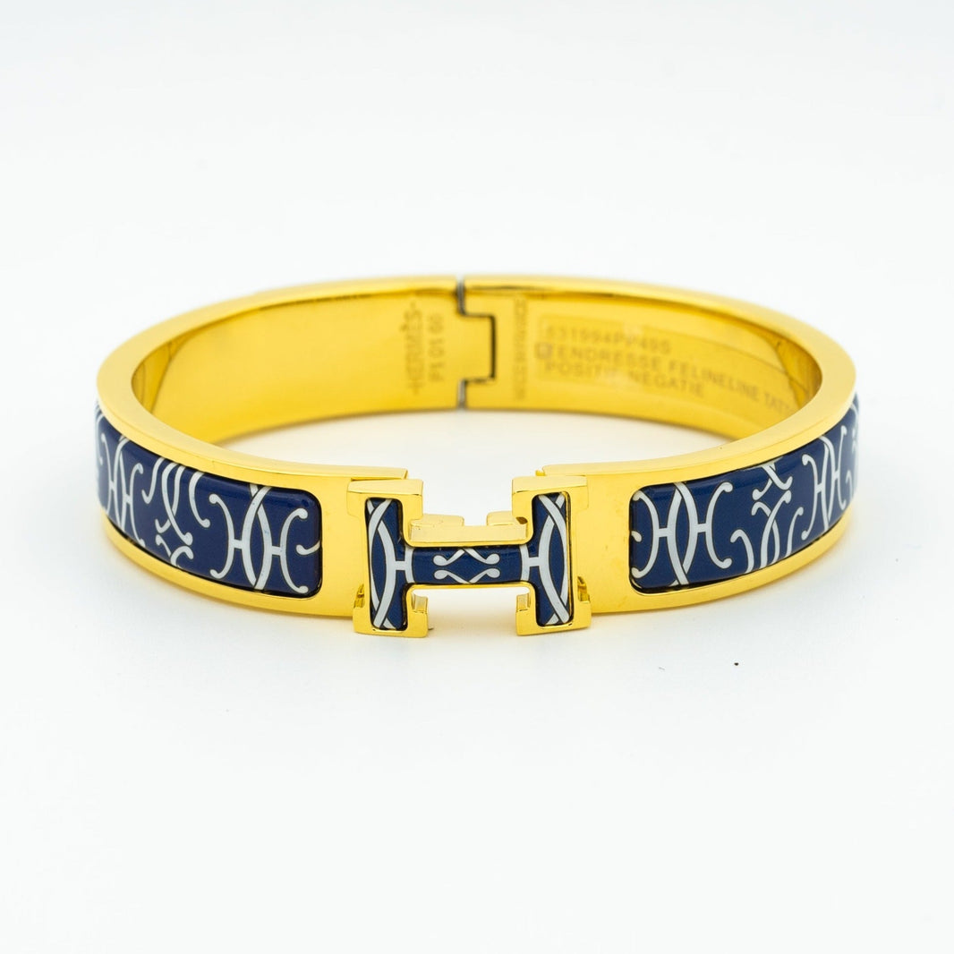 [LOXURA]H BRACELET BLACK MULTICOLOR