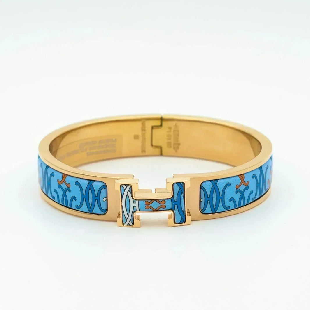 [LOXURA]H BRACELET BLUE MULTICOLOR