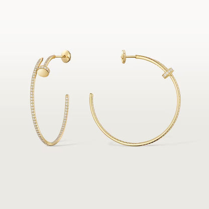 [LOXURA]JUSTE FULL DIAMOND LARGE EARRINGS