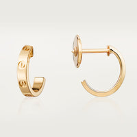 [LOXURA]LOVE EARRINGS 2.65 MM NO DIAMOND SMALL