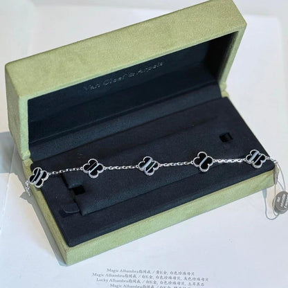 [LOXURA] CLOVER 5 MOTIF PULSAR STONE BRACELET COLLECTION