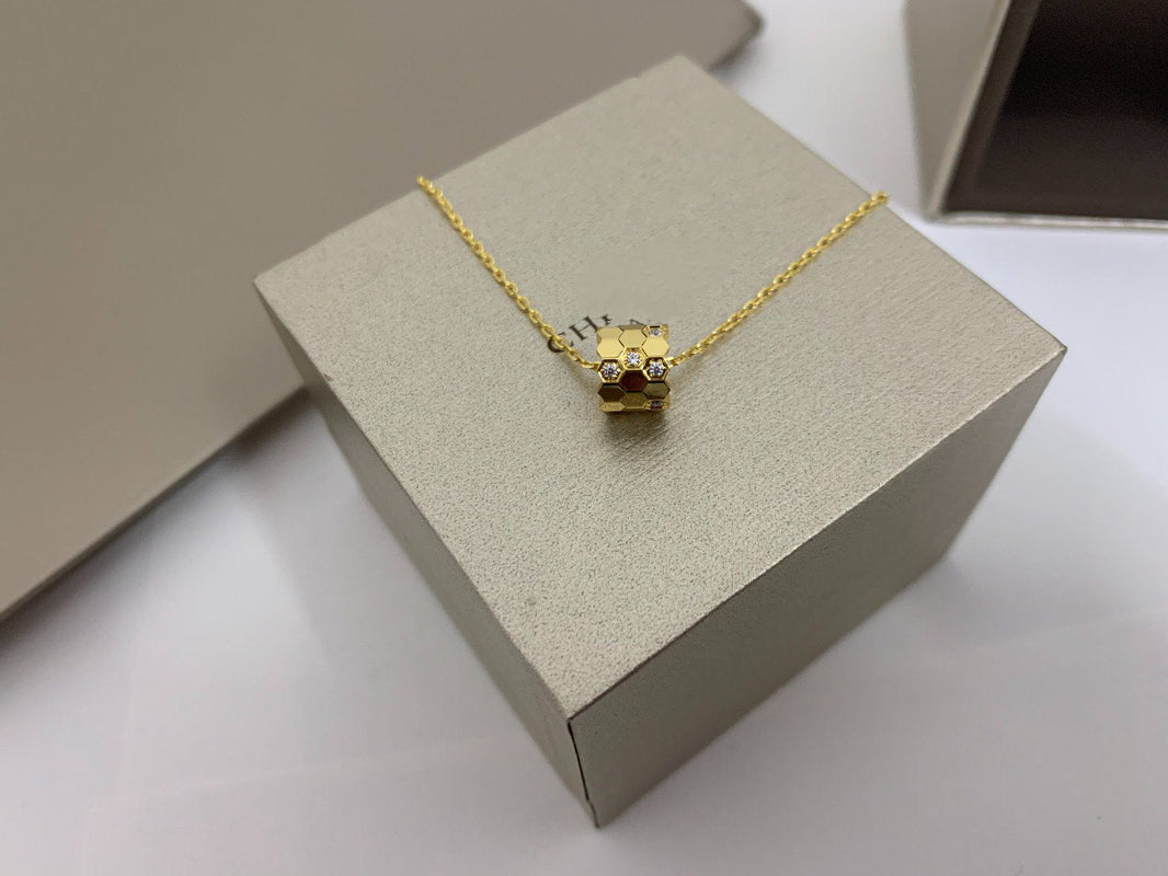 [LOXURA]BEE LOVE DIAMOND NECKLACE