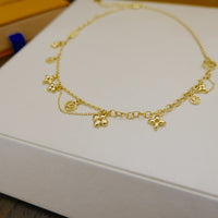 [LOXURA]BLOOMING SUPPLE NECKLACE BRASS