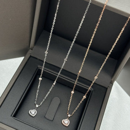 [LOXURA]JOY HEART DIAMOND NECKLACE