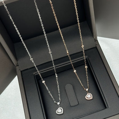 [LOXURA]JOY HEART DIAMOND NECKLACE