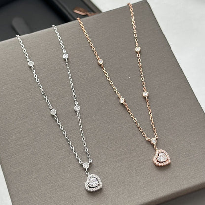 [LOXURA]JOY HEART DIAMOND NECKLACE