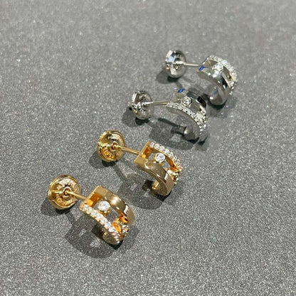[LOXURA]MOVE ROMANE EARRINGS DIAMOND
