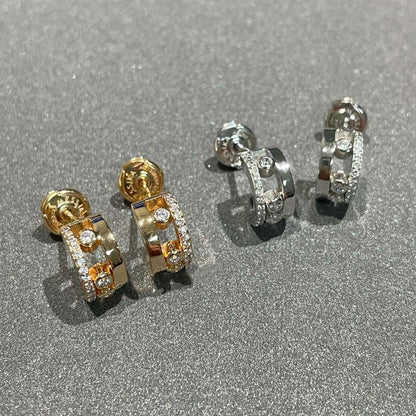 [LOXURA]MOVE ROMANE EARRINGS DIAMOND