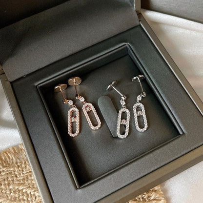 [LOXURA]DORMEUSES MOVE UNO DIAMOND EARRINGS