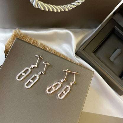 [LOXURA]DORMEUSES MOVE UNO DIAMOND EARRINGS