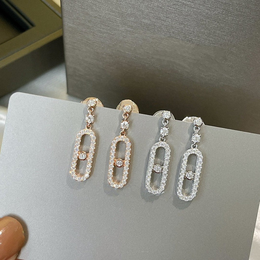 [LOXURA]DORMEUSES MOVE UNO DIAMOND EARRINGS