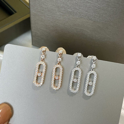 [LOXURA]DORMEUSES MOVE UNO DIAMOND EARRINGS