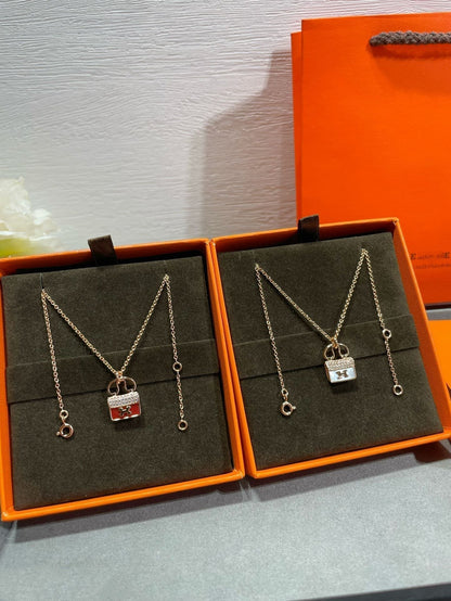 [LOXURA]H CIRCE MOISSANITE PENDANT NECKLACE GOLD