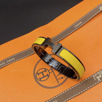 [LOXURA]CLIC HM SO BLACK YELLOW BRACELET