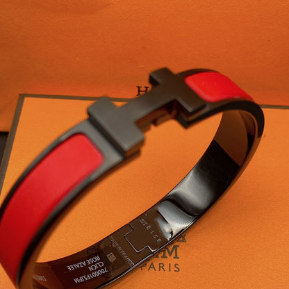 [LOXURA]CLIC HM SO BLACK RED BRACELET