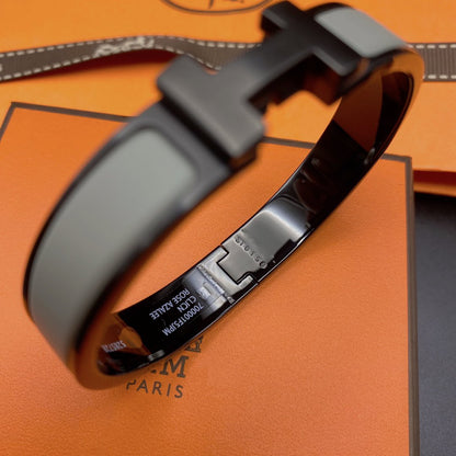 [LOXURA]CLIC HM SO BLACK GREY BRACELET