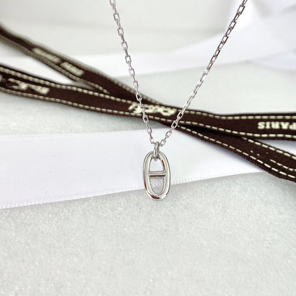 [LOXURA]HM PIG NOSE NECKLACE