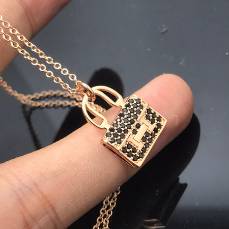 [LOXURA]HM NECKLACE ARRIVAL BLACK DIAMOND