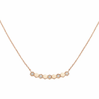 [LOXURA]BEE MY LOVE DIAMOND NECKLACE