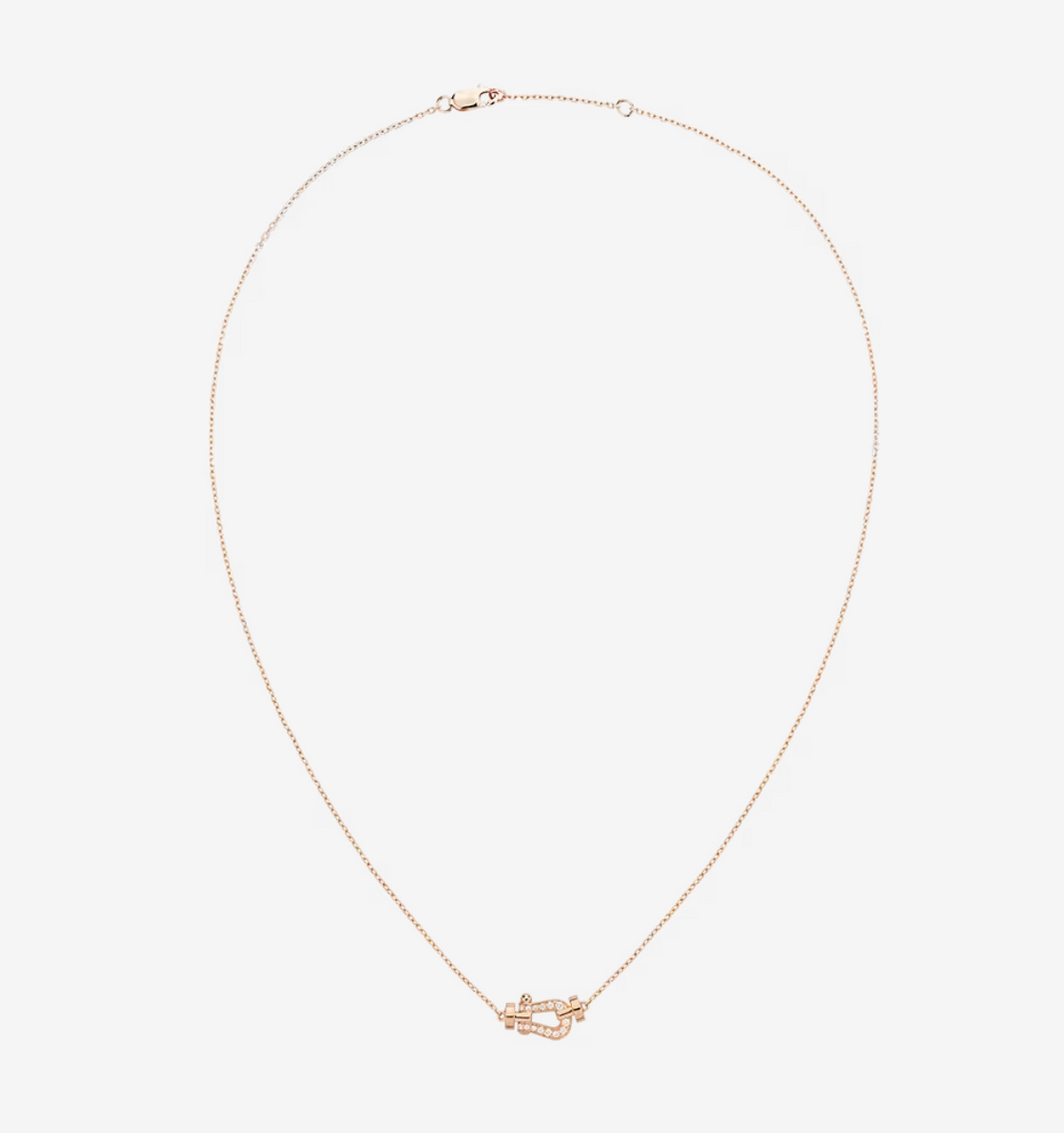[LOXURA]FORCE 10 DIAMOND PINK GOLD NECKLACE MINI MODEL