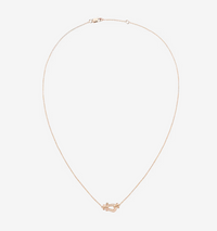 [LOXURA]FORCE 10 DIAMOND PINK GOLD NECKLACE MINI MODEL