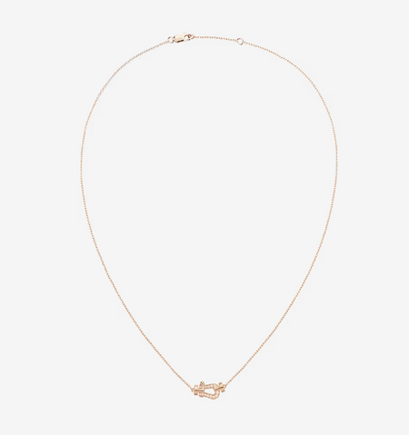 [LOXURA]FORCE 10 DIAMOND PINK GOLD NECKLACE MINI MODEL