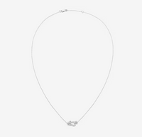 [LOXURA]FORCE 10 DIAMOND SILVER NECKLACE MINI MODEL