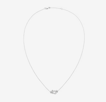 [LOXURA]FORCE 10 DIAMOND SILVER NECKLACE MINI MODEL