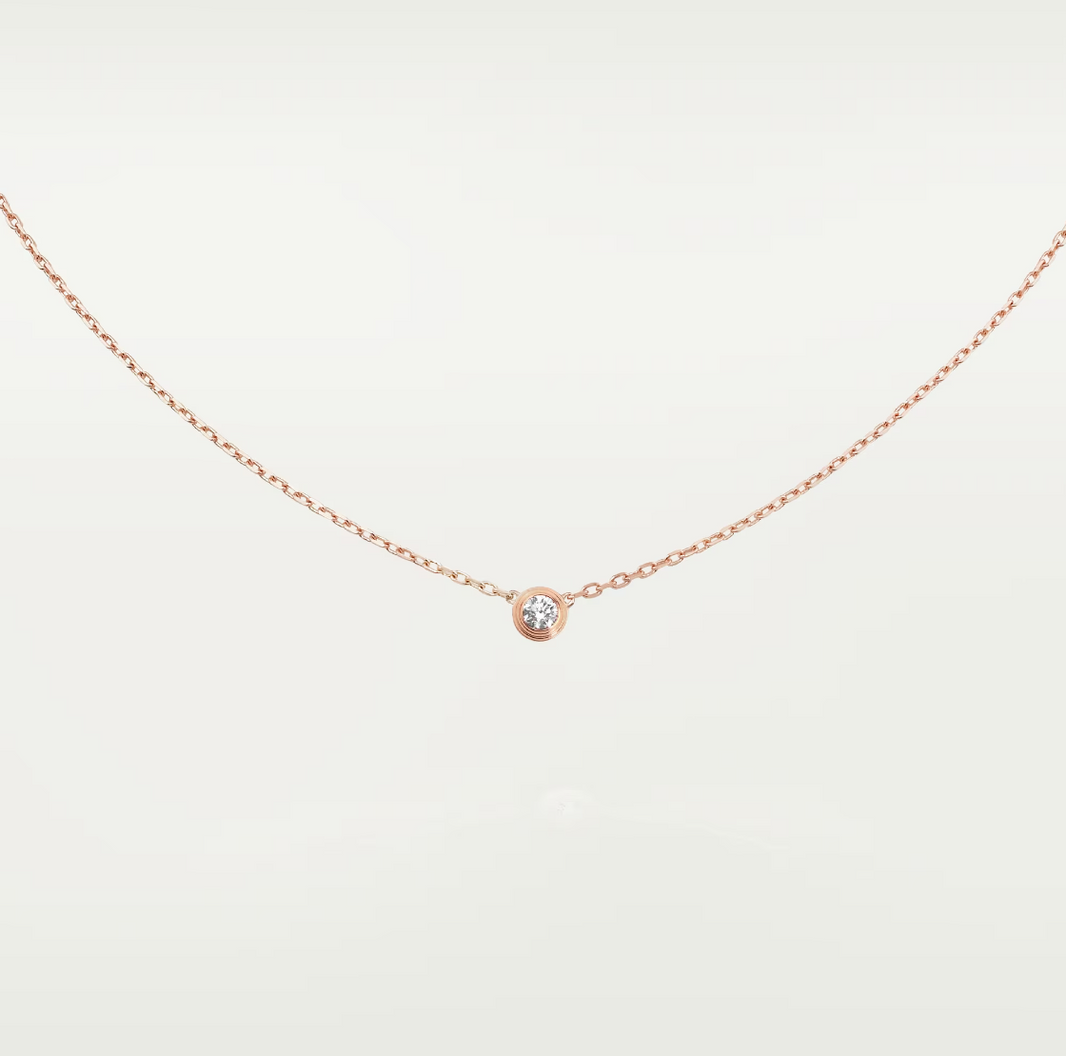[LOXURA]DAMOUR DIAMOND NECKLACE