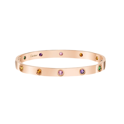 [LOXURA]2026 RAINBOW LOVE BRACELET 6.1MM  10 DIAMONDS