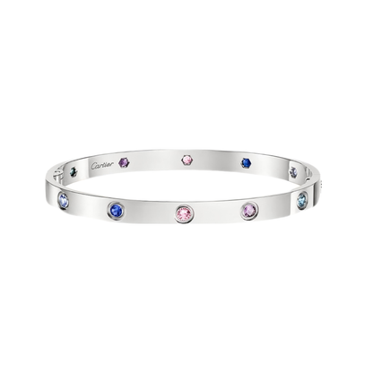 [LOXURA]2026 RAINBOW LOVE BRACELET 6.1MM  10 DIAMONDS