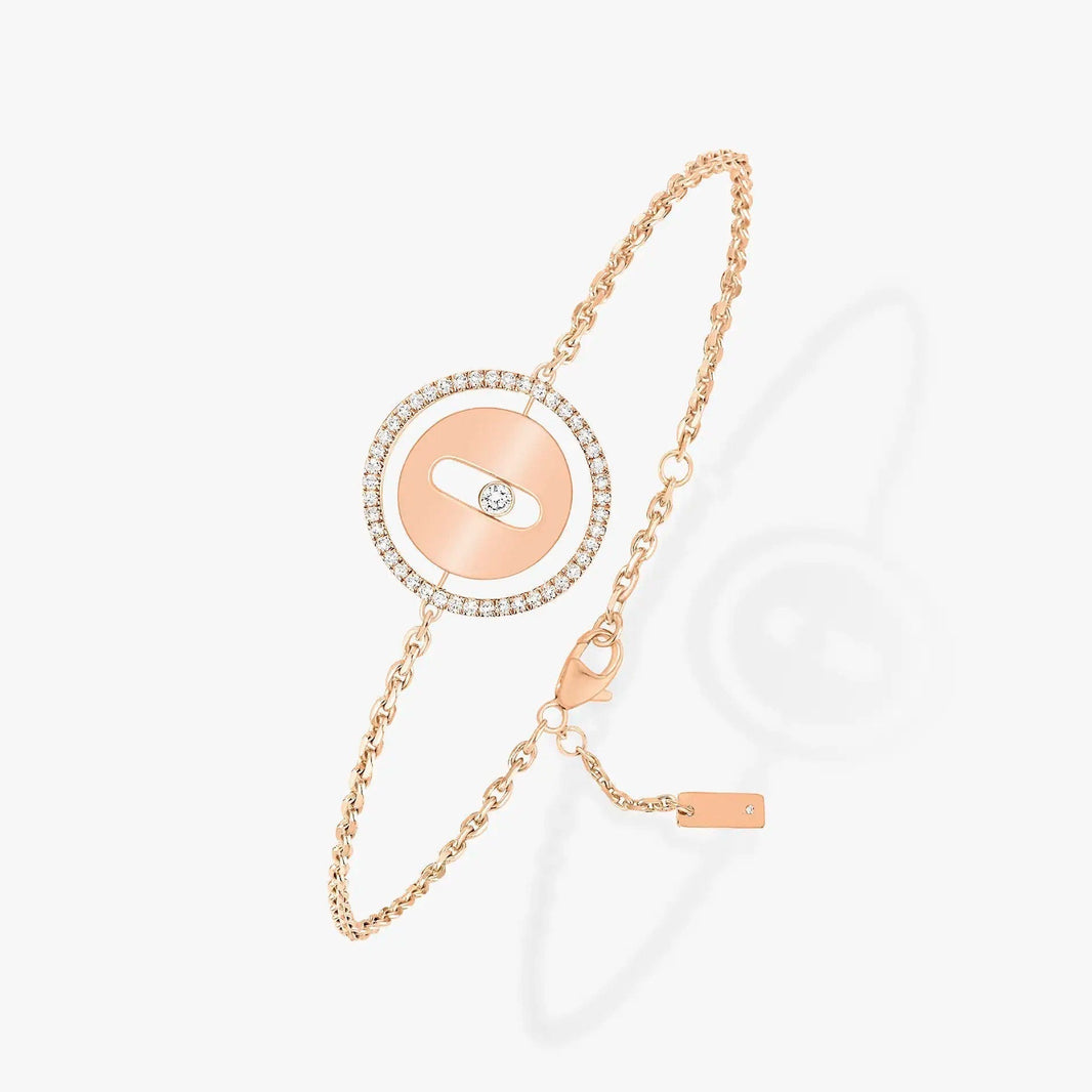 [LOXURA]LUCKY MOVE PAVED DIAMOND BRACELET