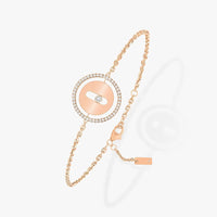 [LOXURA]LUCKY MOVE PAVED DIAMOND BRACELET