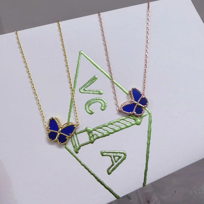 [LOXURA] 2026 NEW LUCKY BUTTERFLY 1 MOTIFS NECKLACE