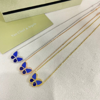 [LOXURA] 2026 NEW LUCKY BUTTERFLY 1 MOTIFS NECKLACE