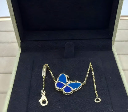 [LOXURA] 2026 NEW LUCKY BUTTERFLY 1 MOTIFS NECKLACE