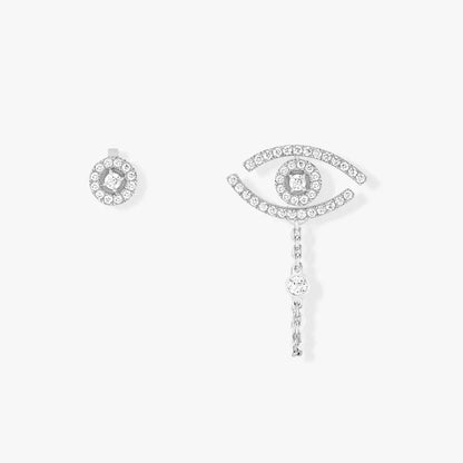[LOXURA]Lucky Eye Diamond Earrings