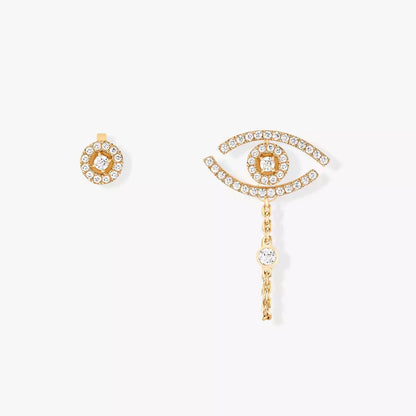 [LOXURA]Lucky Eye Diamond Earrings