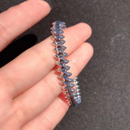 [LOXURA]CLASH SILVER BRACELET