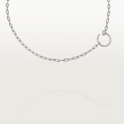 [LOXURA]JUSTE NECKLACE FULL DIAMONDS