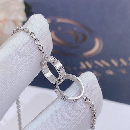 [LOXURA]LOVE BRACELET DOUBLE RING