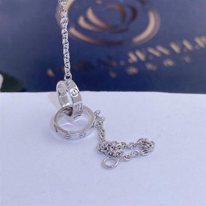 [LOXURA]LOVE BRACELET DOUBLE RING