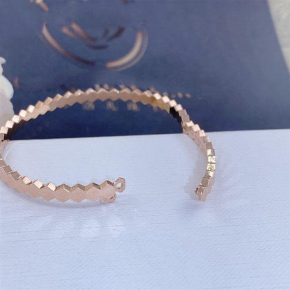 [LOXURA]BEE LOVE PINK GOLD BRACELET
