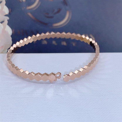 [LOXURA]BEE LOVE PINK GOLD BRACELET