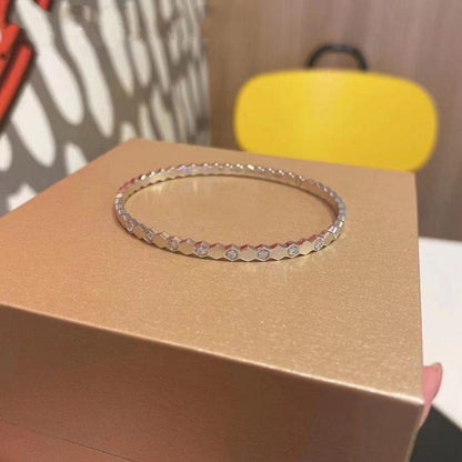 [LOXURA]BEE LOVE SILVER DIAMOND BRACELET