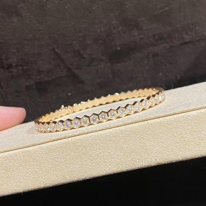 [LOXURA]BEE LOVE GOLD BRACELET FULL DIAMOND