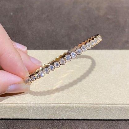 [LOXURA]BEE LOVE GOLD BRACELET FULL DIAMOND